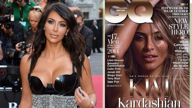 Kim Kardashian is GQ Woman of the Year with Nude Photoshoot!