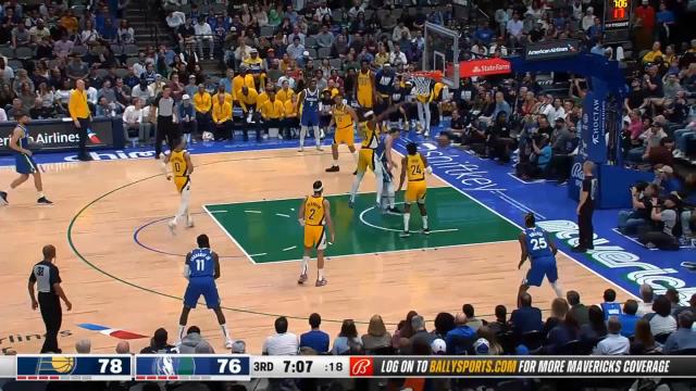 Reggie Bullock with a 3-pointer vs the Indiana Pacers