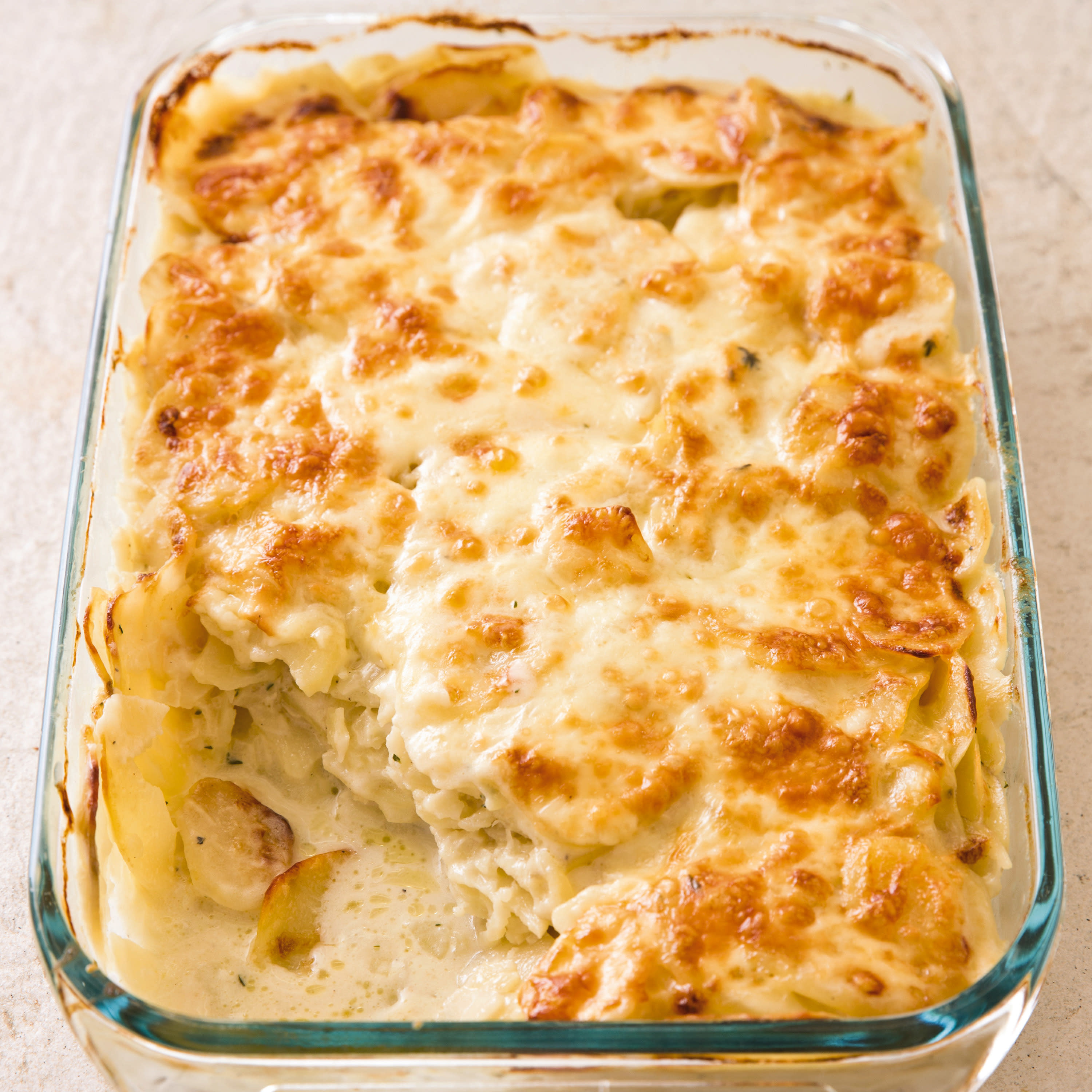 Our Creamy Scalloped Potatoes Has A Browned Cheesy Crust   015413b0b21a4b68b99dc140597423b5 