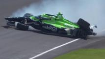VeeKay crashes during Indy 500 qualifying