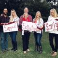 Family celebrates single daughter in hilarious Christmas card