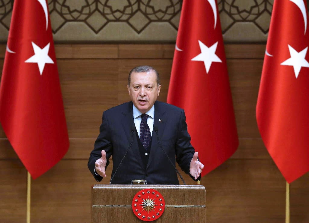 Erdogan urges quick EU decision on membership bid