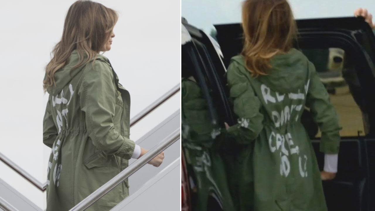 Melania Trump S I Really Don T Care Jacket Snafu Leaves Pundits Befuddled