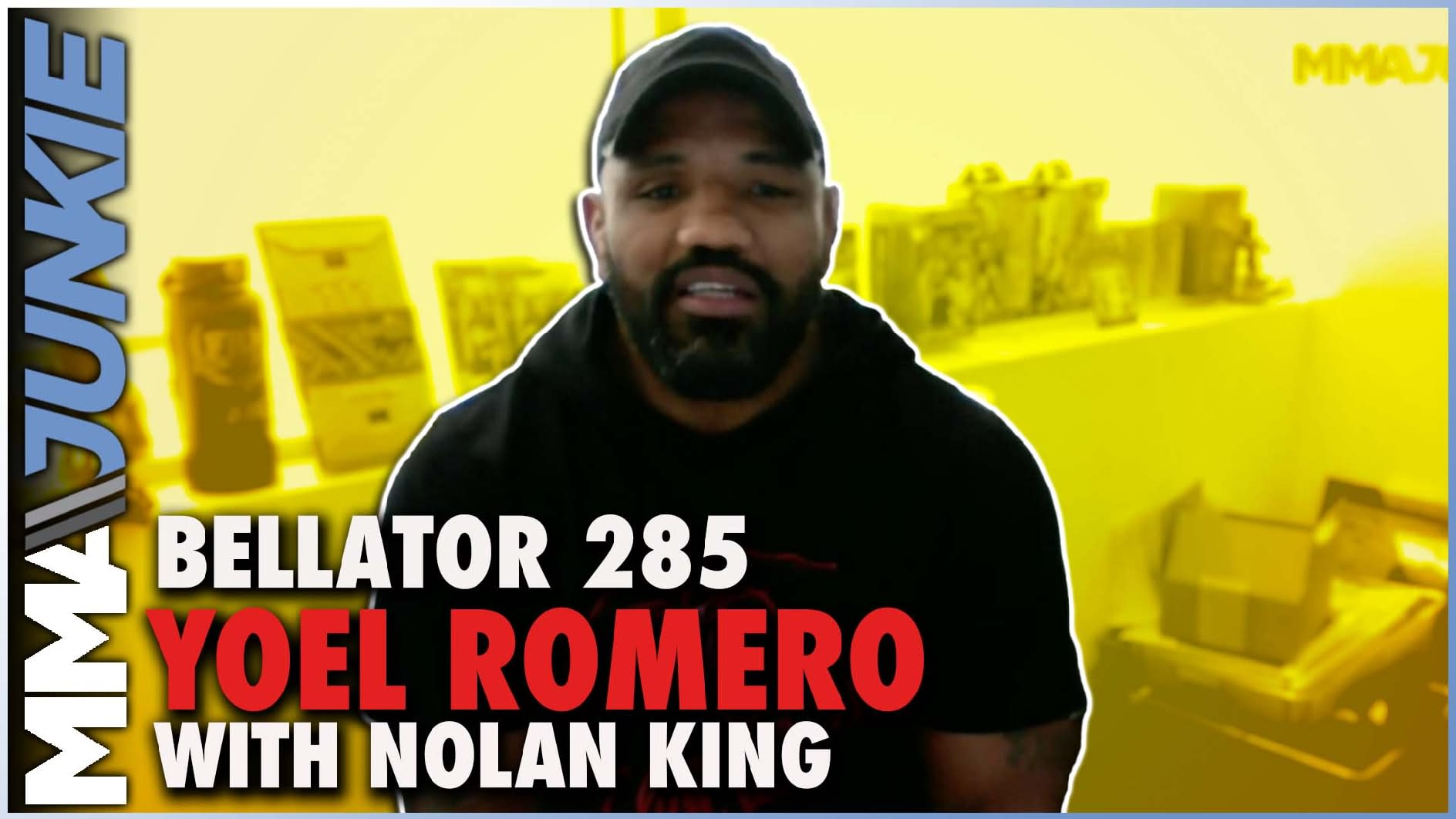 Yoel Romero plans to beat Melvin Manhoef at Bellator 285, then drop to middleweight