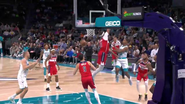 Theo Maledon with an assist vs the Washington Wizards