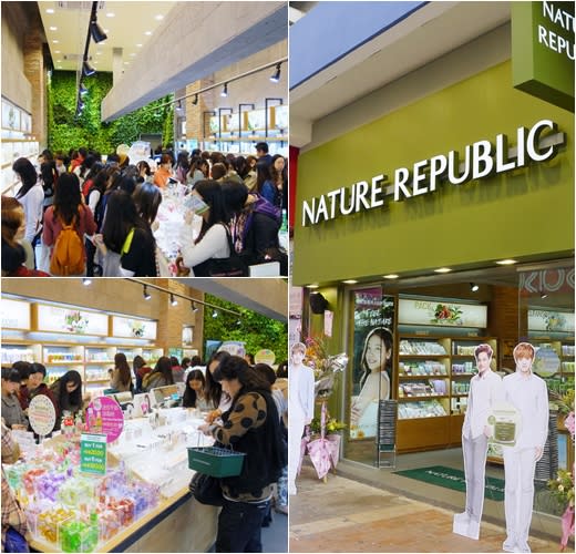 NATURE REPUBLIC Opens First Store in Kong