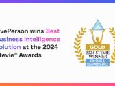 LivePerson wins Best Business Intelligence Solution at the 2024 Stevie® Awards