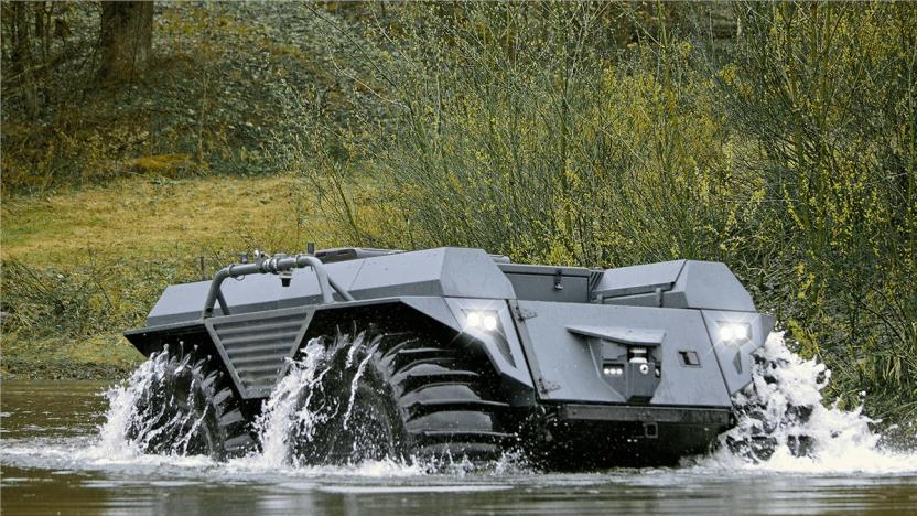 The autonomous Mission Master XT can pack over a ton of supplies into war zones