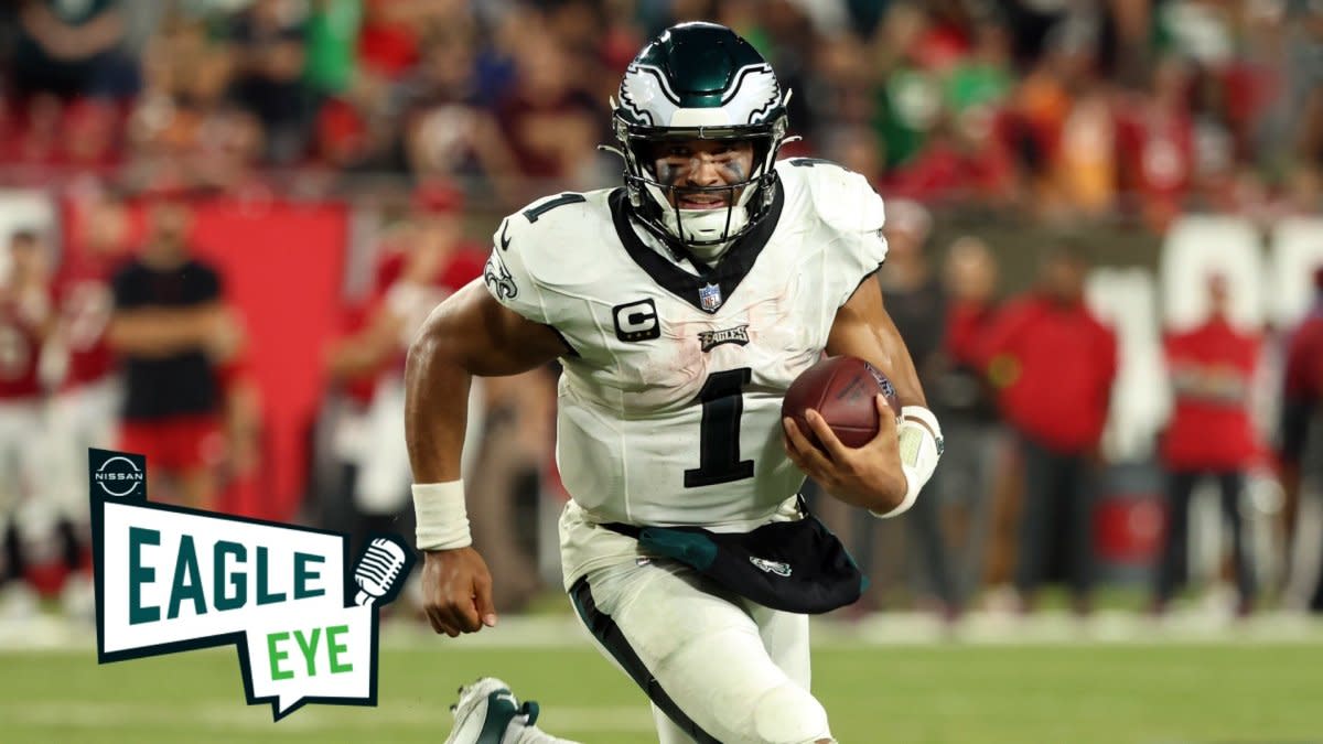 Eagles' Nick Sirianni talks DeVonta Smith as a punt returner, facing  Jaguars' Doug Pederson next Sunday 