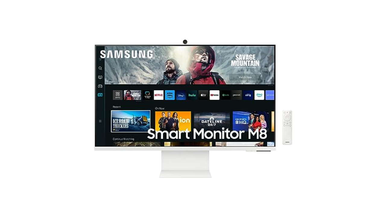 How Samsung's New Smart Monitor Streams Content & Runs 365 With No PC