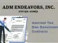 ADM Endeavors, Inc. Awarded Two Additional Government Contracts