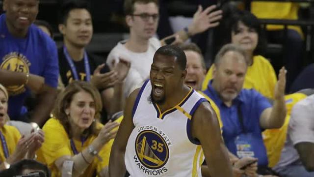 Warriors roar to 2-0 NBA Finals lead in Steve Kerr's return