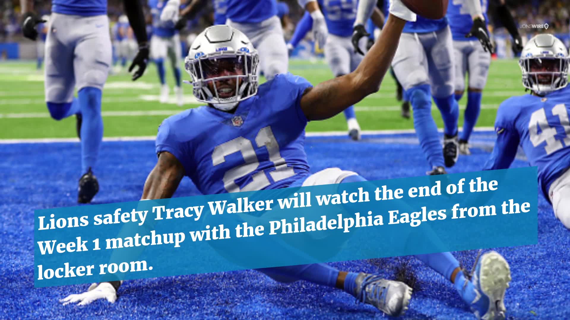 Lions' Tracy Walker ejected after cheap shot, thrown punch – NBC Sports  Philadelphia