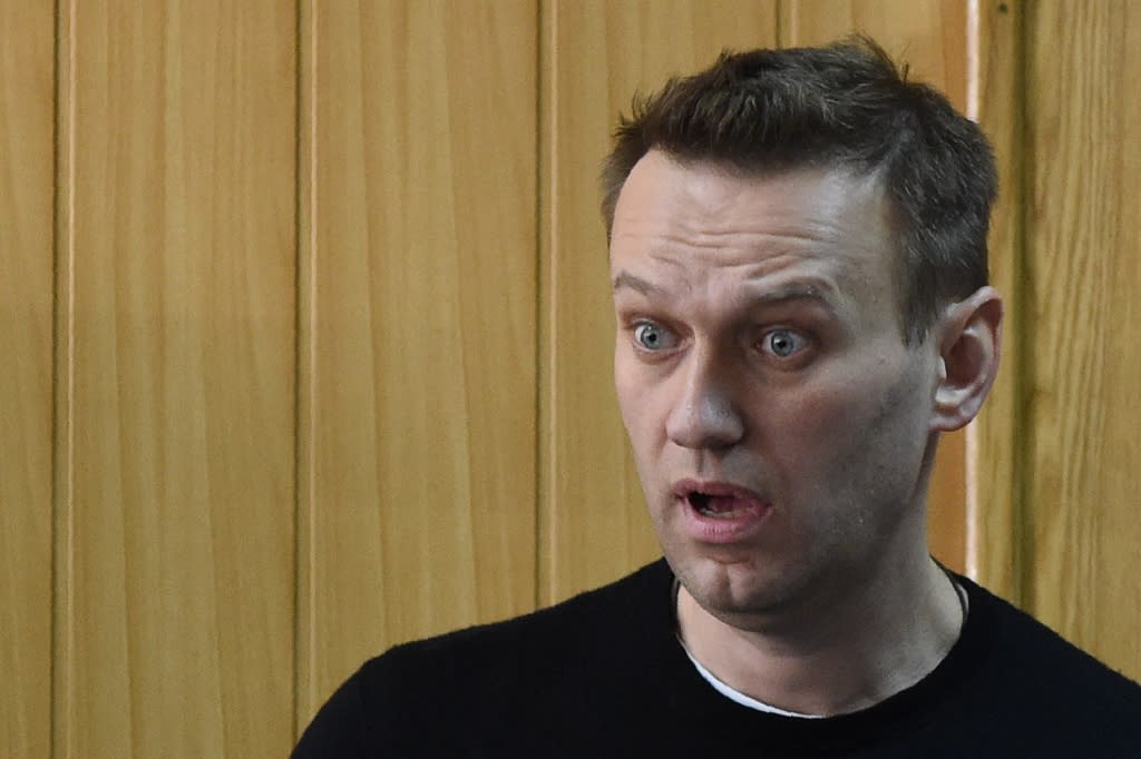 Russian opposition leader Navalny hospitalised