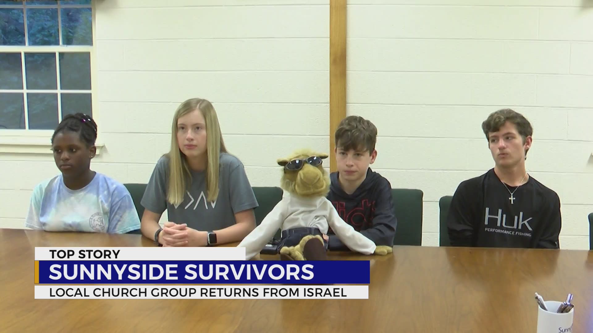 Sunnyside Baptist Youth speak about Israel Trip
