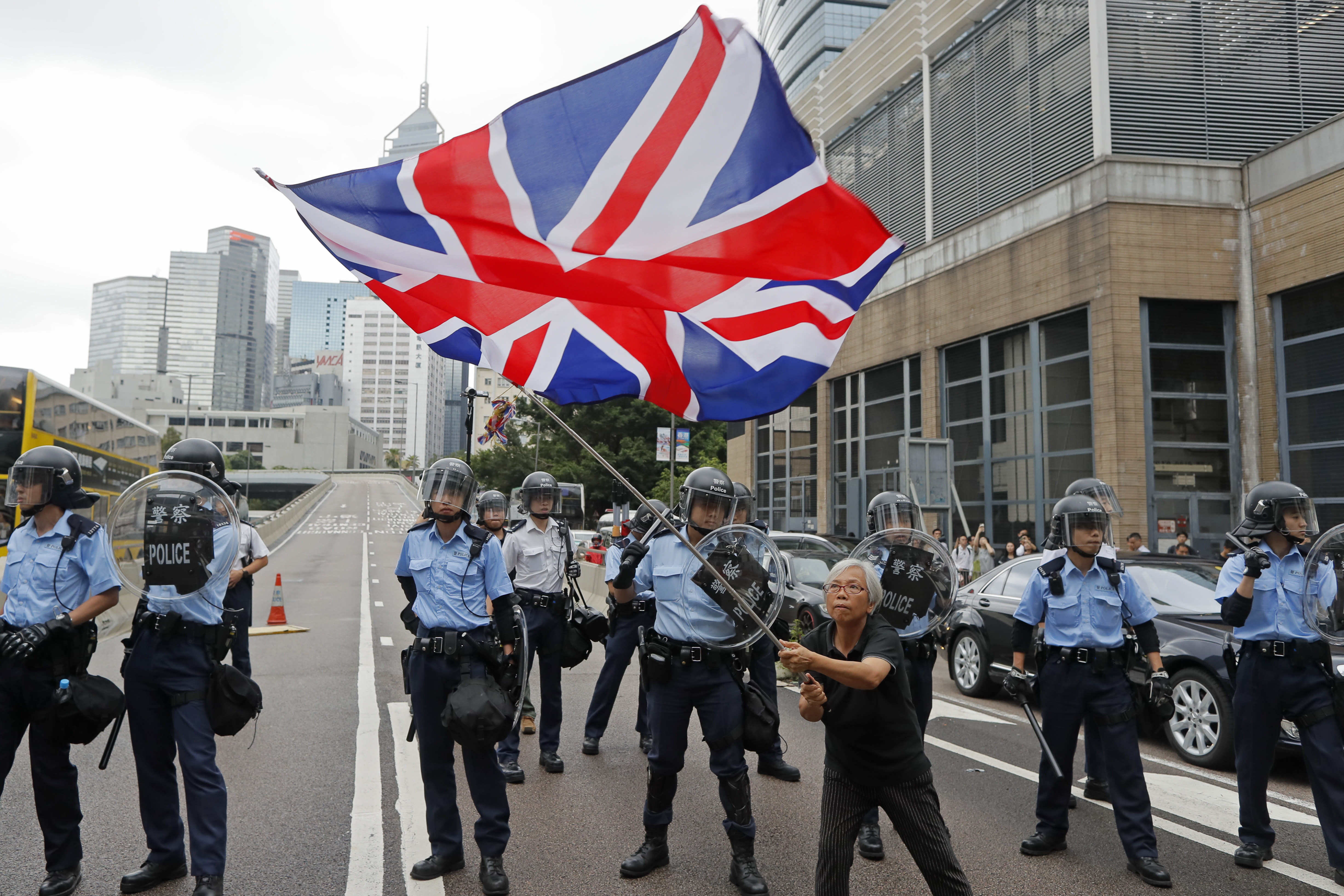  Hong  Kong  protests  raise alarm special freedoms are fading