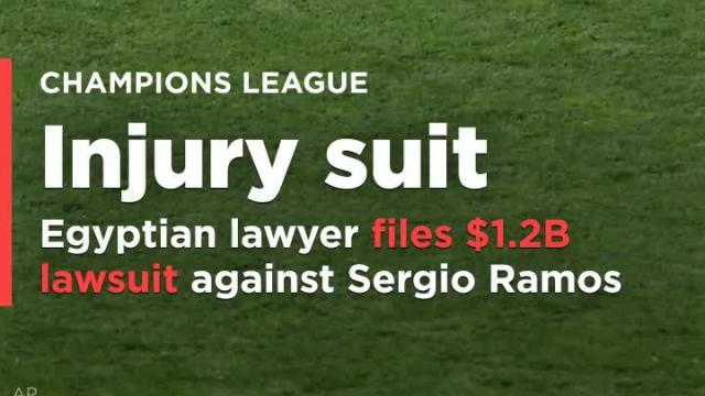 An Egyptian lawyer has filed a $1.2 billion lawsuit against Sergio Ramos for injuring Mohamed Salah in UCL final