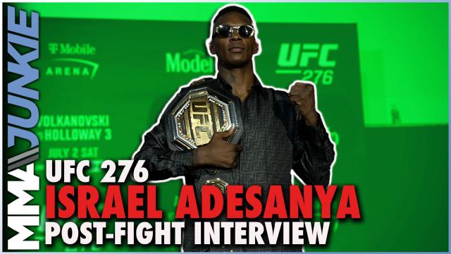 Israel Adesanya reveals why he walked out as The Undertaker at UFC 276; WWE legend approves