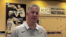 Purdue basketball coach Matt Painter on freshmen, Kanon Catchings, 2024-25 roster