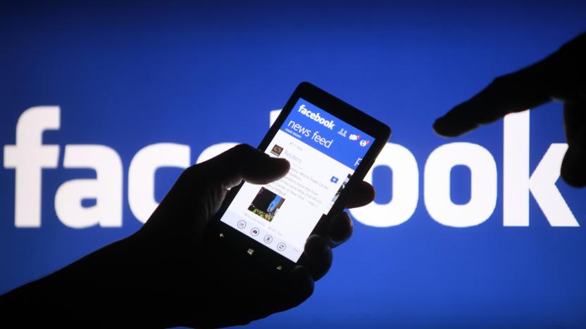 A smartphone user shows the Facebook application on his phone in the central Bosnian town of Zenica, in this photo illustration, May 2, 2013. 
Facebook Inc's mobile advertising revenue growth gained momentum in the first three months of the year as the social network sold more ads to users on smartphones and tablets, partially offsetting higher spending which weighed on profits. REUTERS/Dado Ruvic (BOSNIA AND HERZEGOVINA - Tags: SOCIETY SCIENCE TECHNOLOGY BUSINESS)