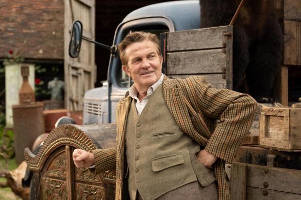 TV: The Larkins star Bradley Walsh talks filming with son Barney, country life and freezers full of pie