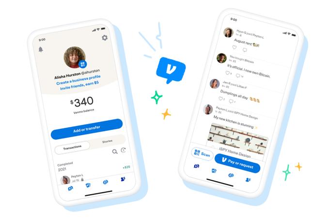 Venmo app redesign for 2021