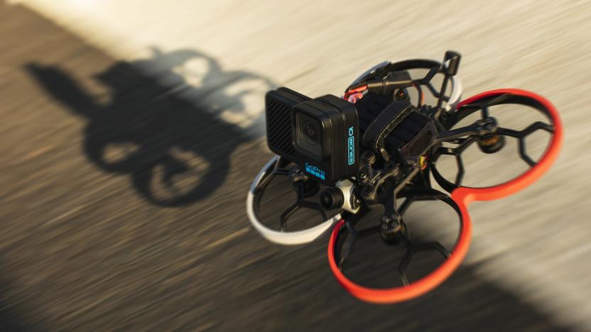 GoPro's lightweight Hero 10 Black Bones is designed for FPV drones