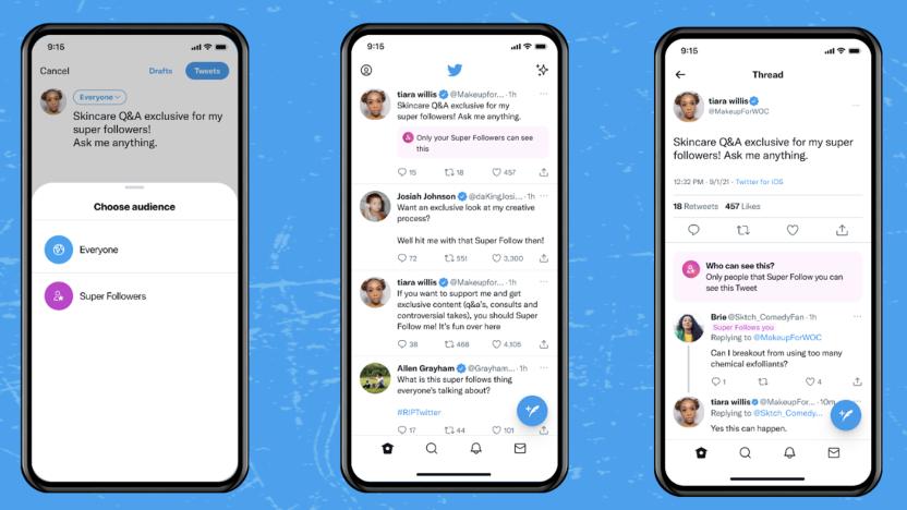 Twitter is opening up Super Follow subscriptions to some creators.