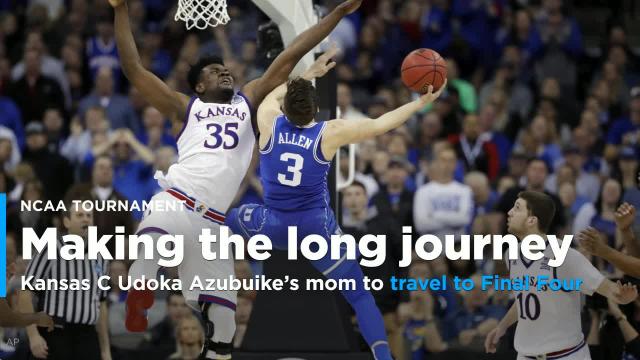 Mom of Kansas C Udoka Azubuike gets visa to travel to Final Four