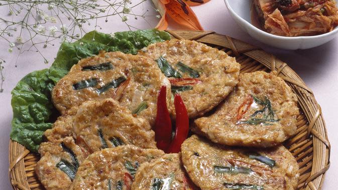 Resep Camilan Pancake Kacang  Hijau  ala Korea