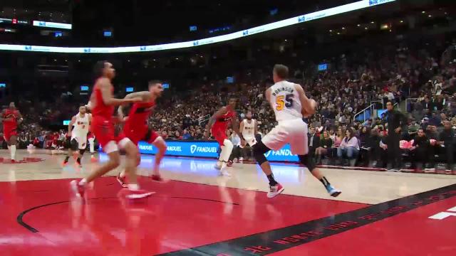 Max Strus with a dunk vs the Toronto Raptors