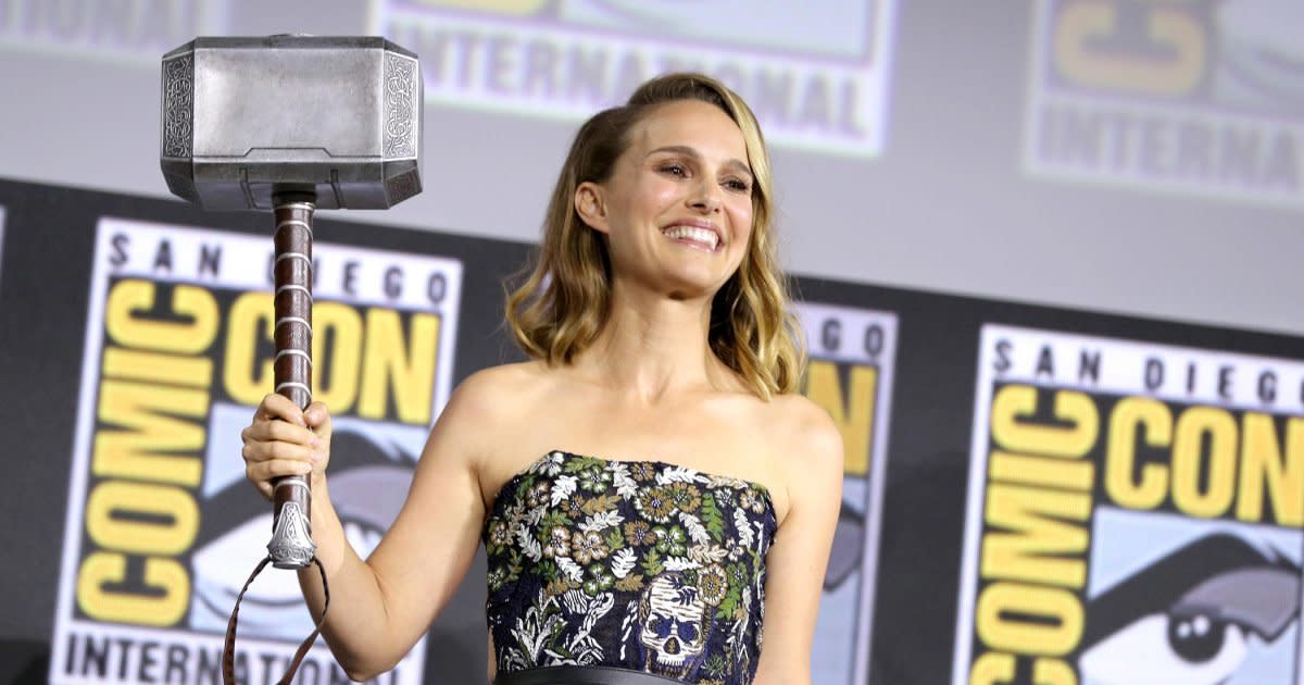 Natalie Portman Says Shes Very Excited To Wield The Hammer As Lady