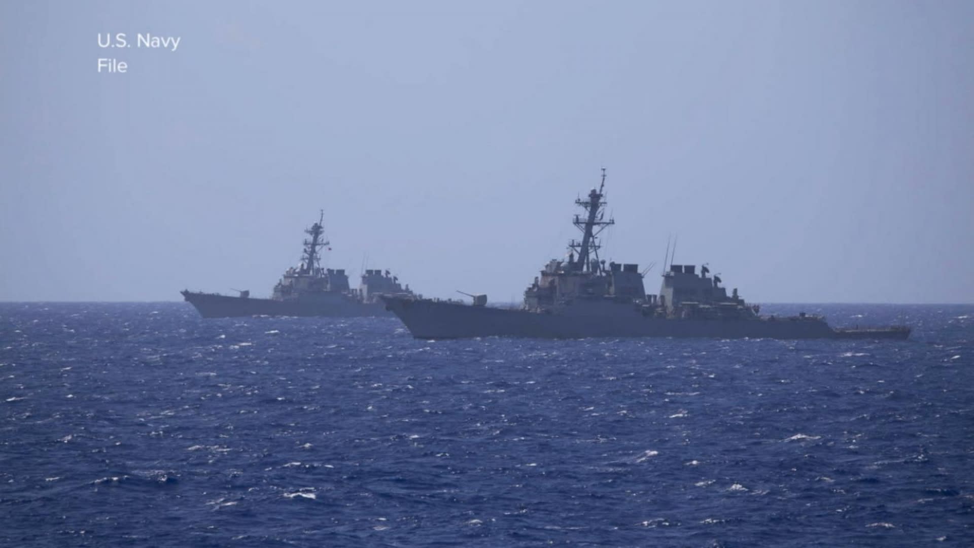 Nearly a dozen Russian and Chinese ships now moving away from Alaska, officials say