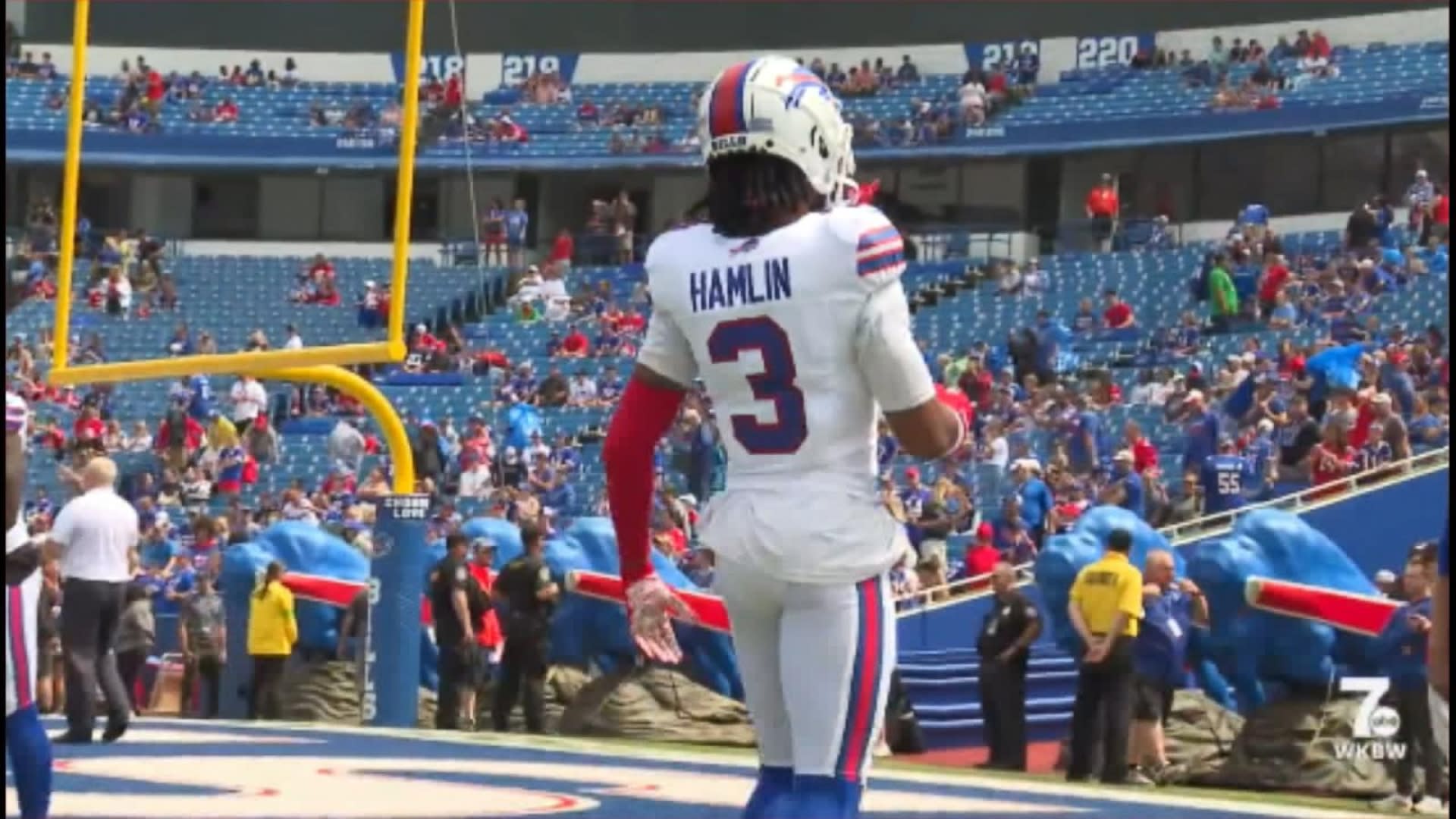 Buffalo Bills' Damar Hamlin partners with American Heart Association for  CPR challenge - ABC News