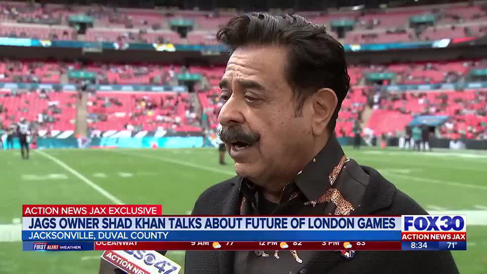 Jaguars add second home game in London for 2020 season