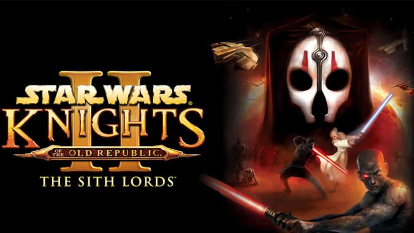 Keyart for Star Wars: Knights of the Old Republic 2.