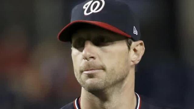 Max Scherzer get second career 'immaculate inning'