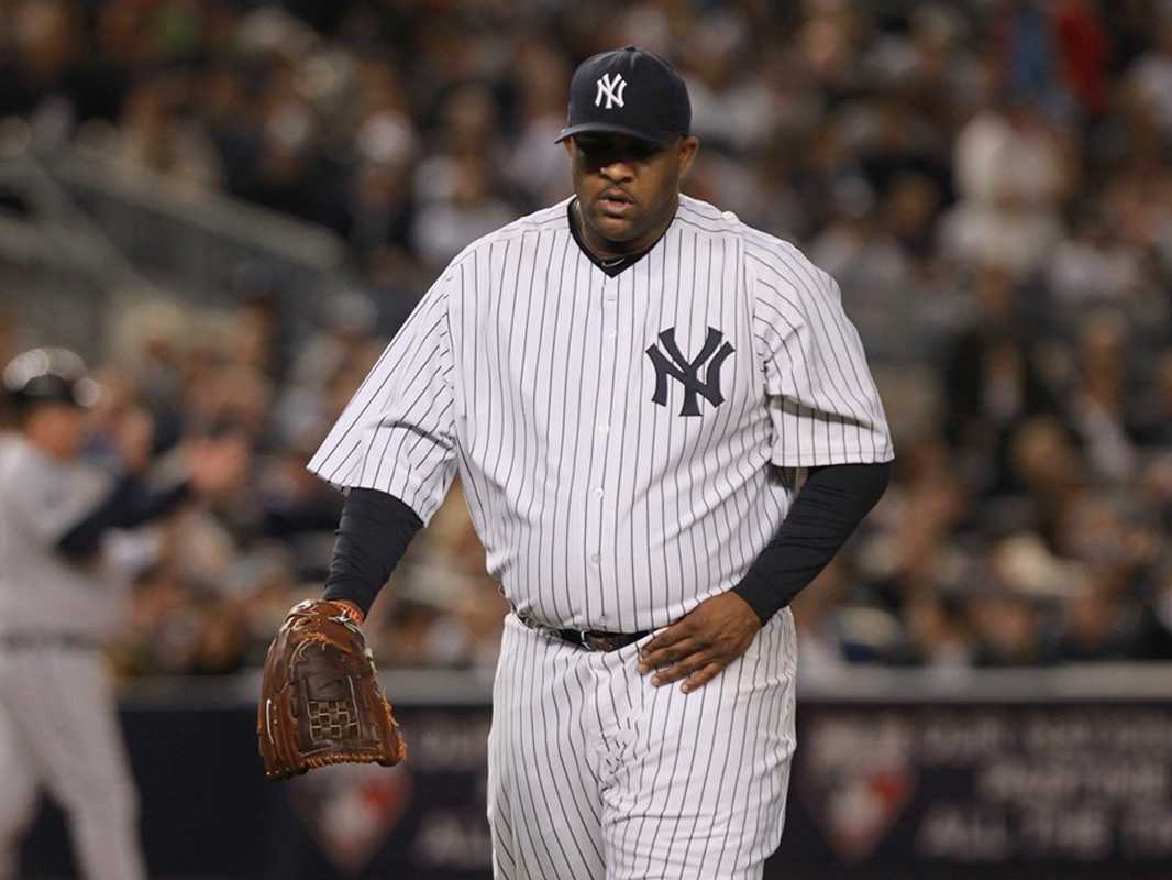 Yankees pitcher CC Sabathia gained 30 pounds this winter because