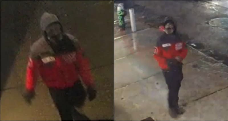 Police release images of armed robber who attacked two people with knife in New York