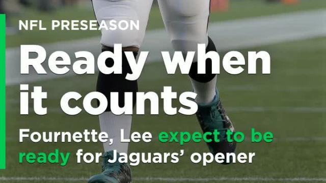 Fournette, Lee expect to be ready for Jaguars' season opener