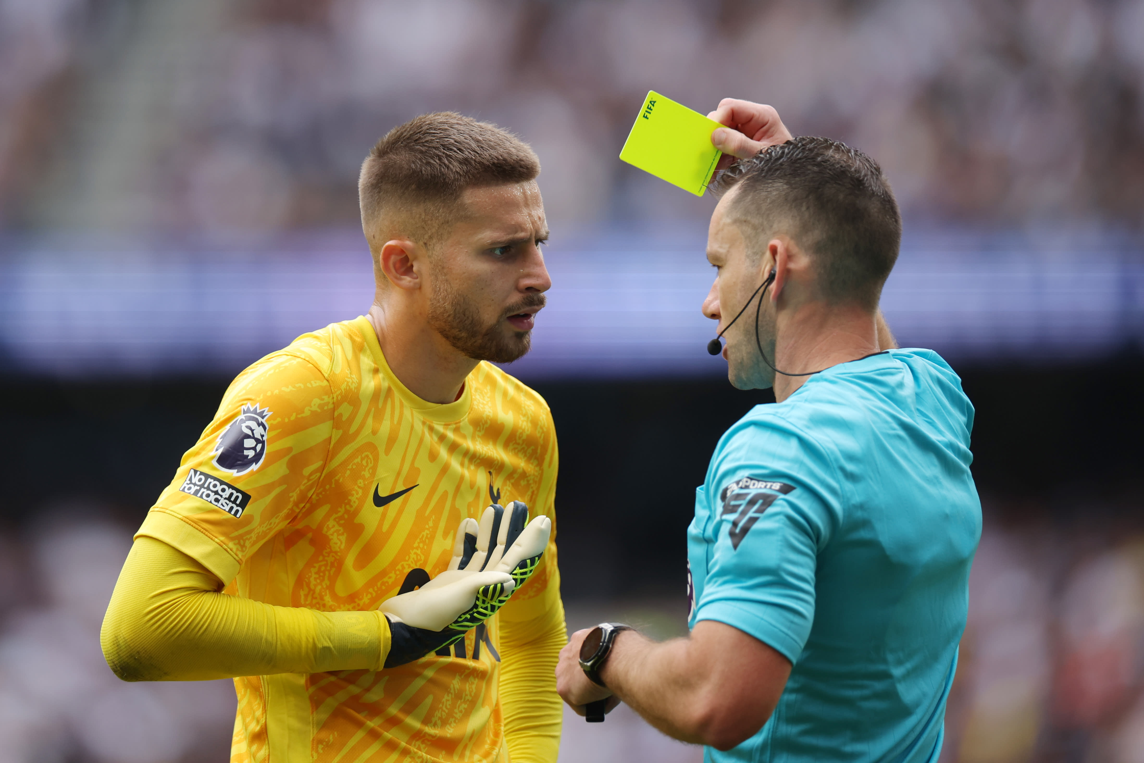 Heated rivalry equals EPL record for most yellow cards