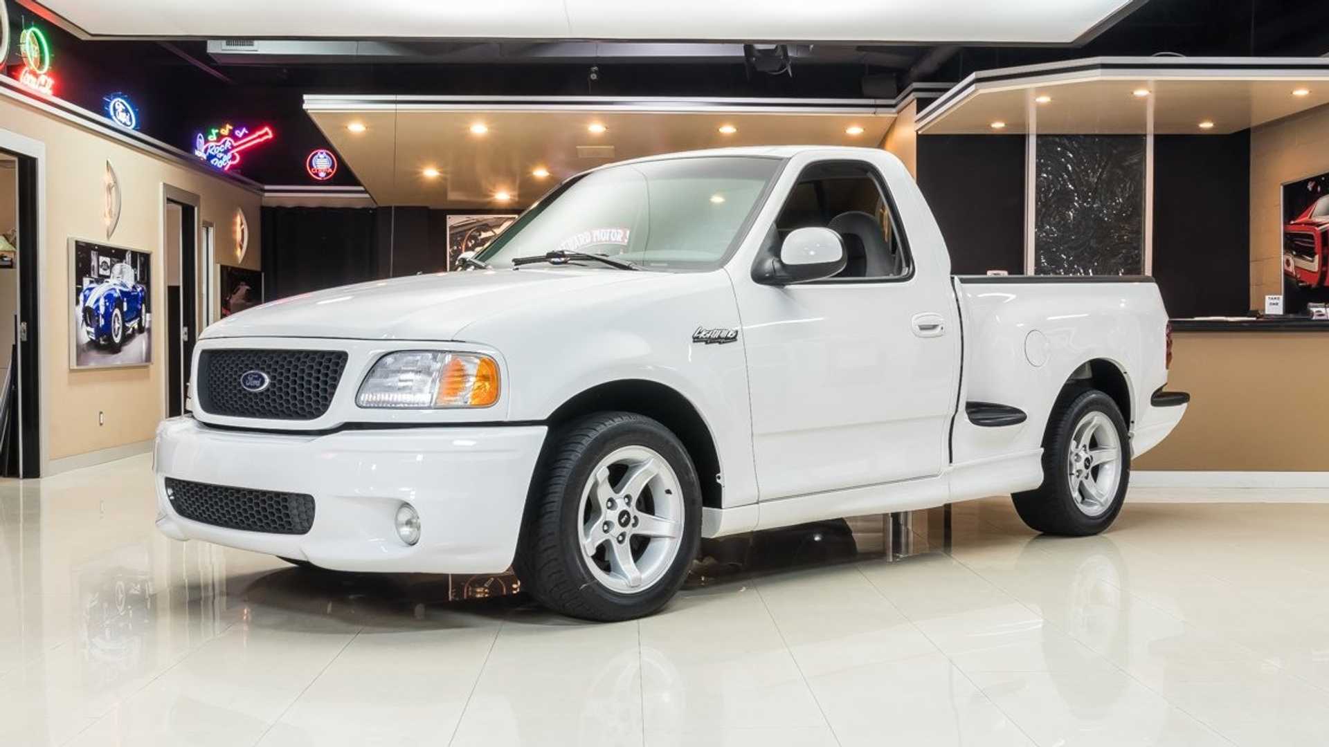 Rare Oxford White Ford F 150 Lightning Has Ultra Low Miles