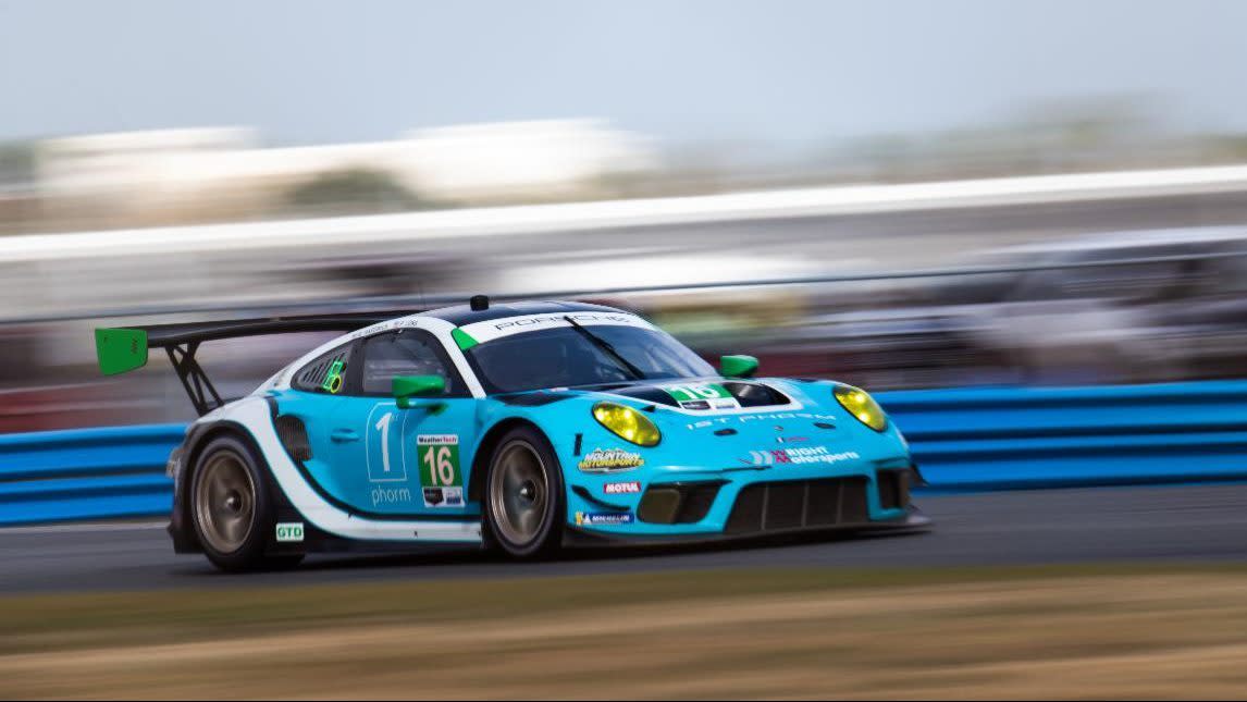 Ryan Hardwick Retires From Rolex 24 With A Concussion Trent Hindman Replaces Him