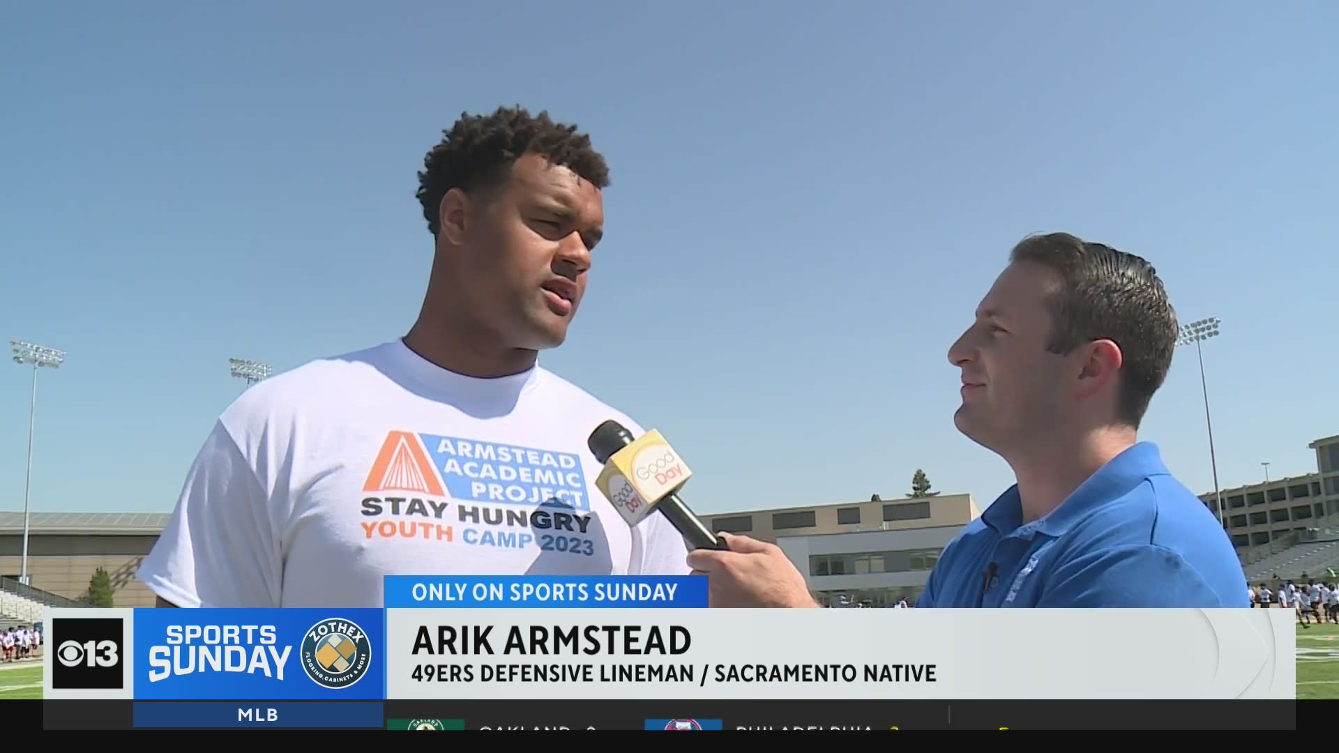 arik armstead football camp