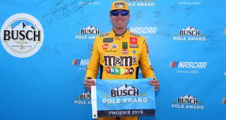 Kyle Busch corrals first Busch Pole of the season at Phoenix