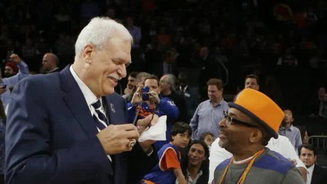 Spike Lee is very happy the Knicks fired Phil Jackson