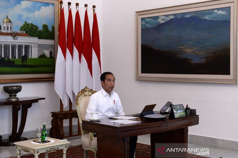 Presiden ingatkan pencairan bantuan sosial COVID-19 agar ...