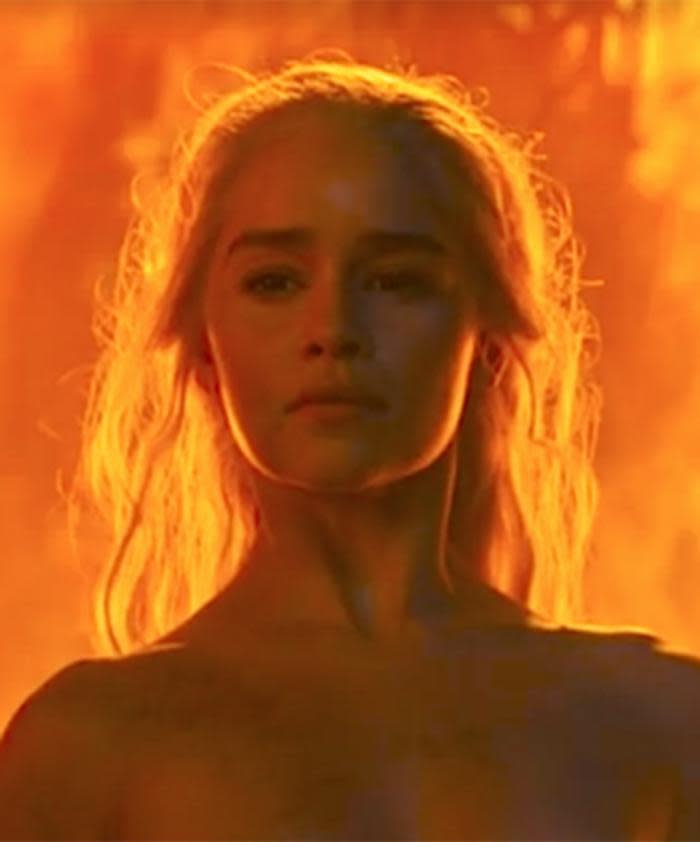 Emilia Clarke On That Naked Fire Scene On Game Of Thrones