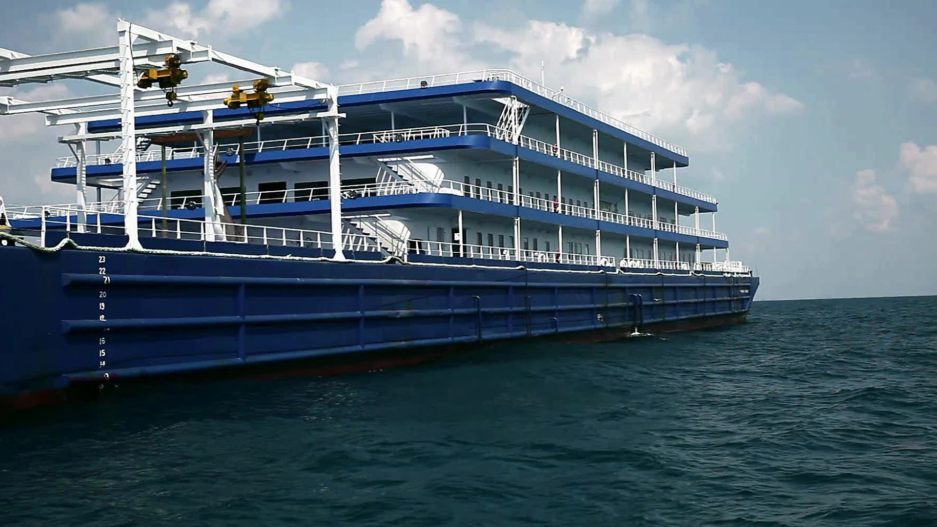 This Giant Barge is Actually a $25M Floating Boutique Hotel [Video]