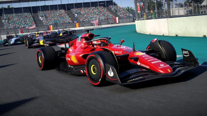 F1 2022 uses real Formula One race day audio